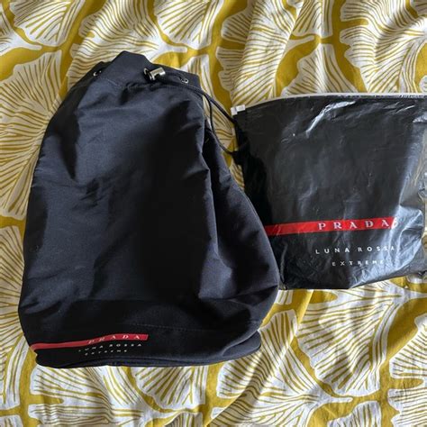 prada luna rossa shoulder bag